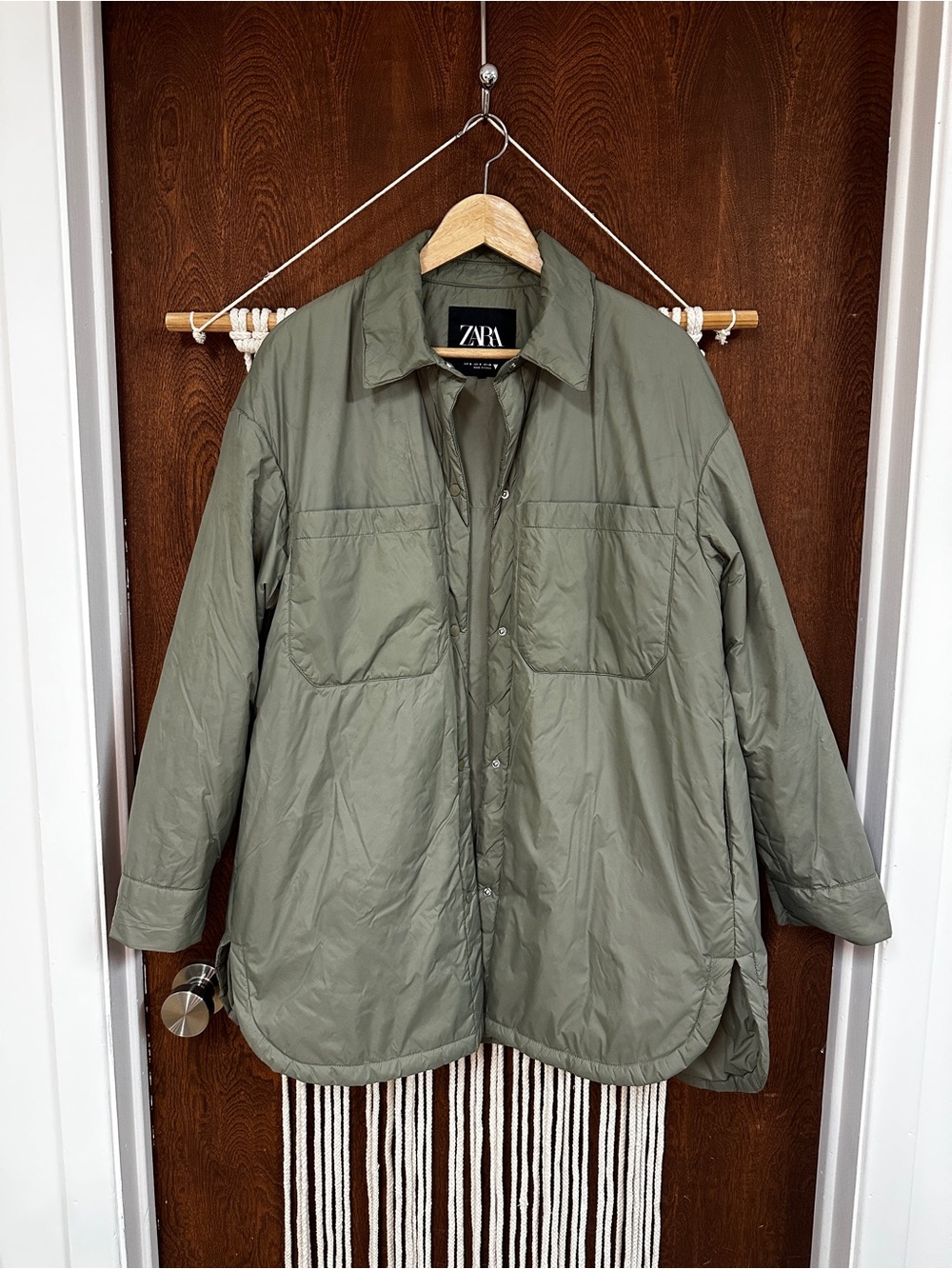 ZARA Lightweight Oversized Shacket